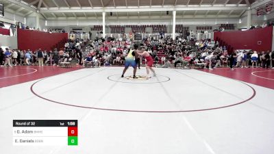 285 lbs Round Of 32 - Gerard Adam, Brother Martin vs Elijah Daniels, Boyd Buchanon