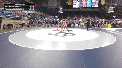 285 lbs Cons. Quarters - Kameron Hazelett, IN vs Carlos Rodriguez Jr., SD