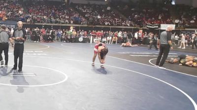D 3 157 lbs 5th Place Match - William Ashford, Basile vs Jackson Carter, Rosepine