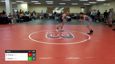 106 lbs Rr Rnd 1 - Mikey Ruane, Silent Victory HS vs Tony Kassis, Ragin Raisins Concord HS