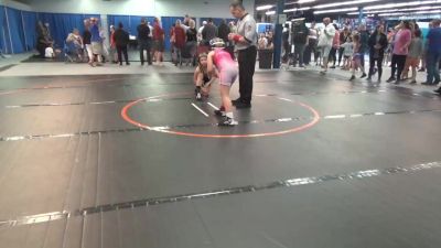 85 lbs Rr Rnd 4 - Ashlyn Fiorilli, Apollo Ridge vs Izabella King, Team Rock & Rumble