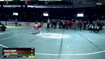 126 lbs Cons. Round 2 - Dylan Turner, Marysville Pilchuck vs Jordan Jopson, Anacortes