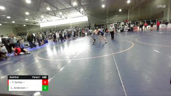 120 lbs Semifinal - Liam Anderson, 208 Spartans vs Tyler Carlos, Elite Wrestling