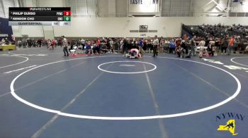 170 lbs Quarterfinal - Philip Durso, Penn Yan Wrestling Club vs Kendon Cho, GPS Wrestling Club