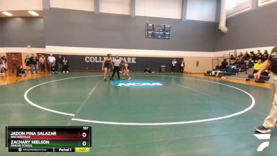 157 lbs Round 3 - Jadon Pina Salazar, NRH Birdville vs Zachary Nielson, Kinkaid School