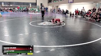 70 lbs Finals (8 Team) - Chase Suter, LSH vs Mason Gruber, Pierz