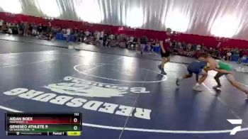 132 lbs Round 3 (4 Team) - Aidan Boex, Mahtomedi vs Geneseo Athlete 9, CR Washington