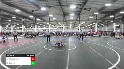 61 lbs Rr Rnd 3 - Jaxson Pierson, Badlands Elite vs Ritchie Rios, Way Out West