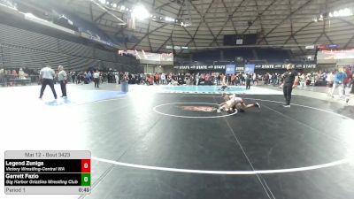 78 lbs Cons. Sub-quarters - Legend Zuniga, Victory Wrestling-Central WA vs Garrett Fazio, Gig Harbor Grizzlies Wrestling Club