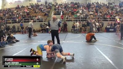 Round 1 - Allen Herner, Clyde Amatuer Wrestling vs Jp Caito, St Gertrude