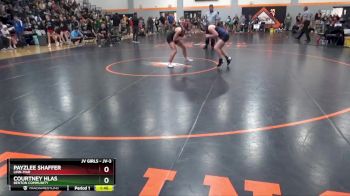 JV-3 lbs Round 2 - Payzlee Shaffer, Linn-Mar vs Courtney Hlas, Benton Community