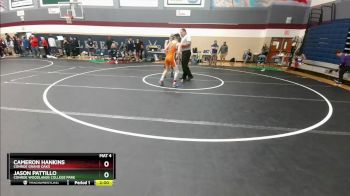 120 lbs Round 1 - Cameron Hankins, Conroe Grand Oaks vs Jason Pattillo, Conroe Woodlands College Park