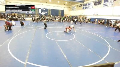 138 lbs Cons. Round 2 - Melchior Madrigal, Team Credo vs Jason Paganos, Pounders Wrestling Club