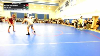 165 lbs Cons. Round 2 - Nelson LaBombard, 5 Point Wrestling vs Dylan Ito, Eastvale Elite Wrestling