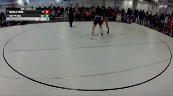 110 lbs Champ. Round 1 - Ravyn Lee, Nebraska vs Nicole Kuta, Lincoln East