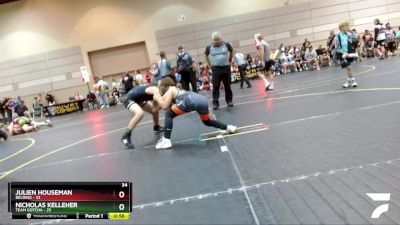 112 lbs Finals (8 Team) - Julien Houseman, Belding vs Nicholas Kelleher, Team Gotcha