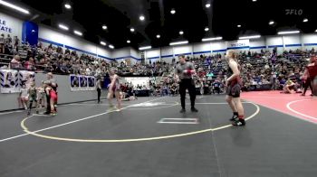 105 lbs Rr Rnd 1 - Parker McSperitt, Geary Youth Wrestling vs Cara Crelia, Elgin Wrestling