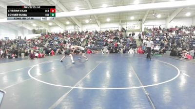 144 lbs Cons. Rd Of 16 - Cristian Silva, Viewmont vs Conner Runia, Riverton