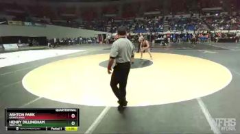 6A-152 lbs Quarterfinal - Henry Dillingham, West Linn vs Ashton Park, Grants Pass