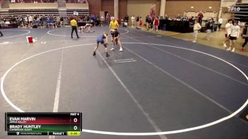 107 Championship Bracket Cons. Round 6 - Evan Marvin, Apple Valley vs Brady Huntley, Cambridge-Isanti