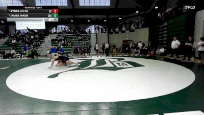 157 lbs Semifinal - Ryder Allen, Peninsula Catholic vs James Jakub, Christian Brothers Academy