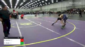 96 lbs Final - Chris Dennis, East Coast Bandits vs Colby Houle, East Coast Bandits