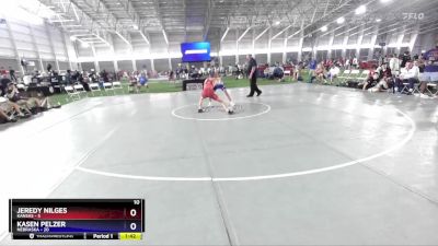 113 lbs Round 1 (8 Team) - Jeredy Nilges, Kansas vs Kasen Pelzer, Nebraska