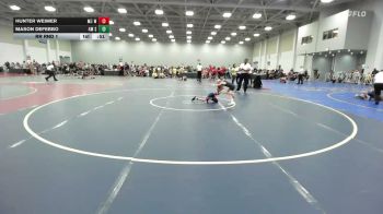 56 lbs Rr Rnd 1 - Hunter Weimer, M3 Wrestling Academy - EL vs Mason DeFebbo, 4M Strength - EL