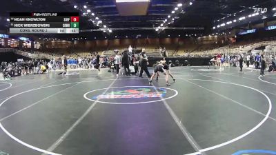 132 lbs Cons. Round 2 - Noah Knowlton, South Effingham vs Nick Wierzbowski, Central Bucks West Hs