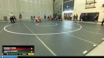 182 lbs Quarterfinal - Dominic Webb, Eastmont vs Gerald Schmidt, Selah
