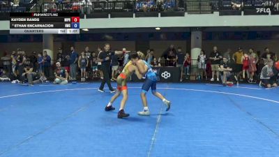 84 lbs Quarters - Kayden Rands, Michigan Premier vs Ethan Encarnacion, Headhunters Wrestling Club