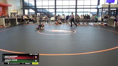 B-20 lbs Quarterfinal - Jace Ruppert, Hammerin Hawks vs Joshua Davis, DC Elite