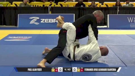 Fernando Ayax Alvarado Saavedra vs Paul Alan Fiser 2025 Pan Jiu Jitsu IBJJF Championship