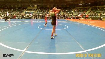 78 lbs Quarterfinal - Sophia Rodriguez, Wolf Pack Wrestling Club TX vs Lilly Rollans, Goldrush