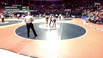 2A 175 lbs Champ. Round 1 - Christian Cendajez, Wauconda vs Marco Casillas, Mahomet (M.-Seymour)