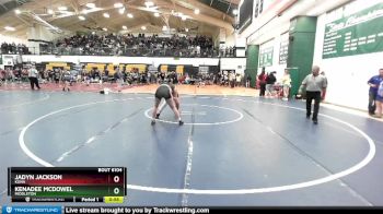 132 lbs Cons. Round 5 - Kenadee McDowel, Middleton vs Jadyn Jackson, Kuna