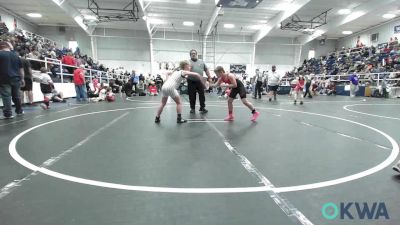 90 lbs Rr Rnd 3 - Jenson Meyer, Elgin Wrestling vs Sage Davis, Marlow Outlaws