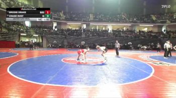 120-4A Quarterfinal - BRODIE Drake, Madison County vs Chase Rust, Harris County