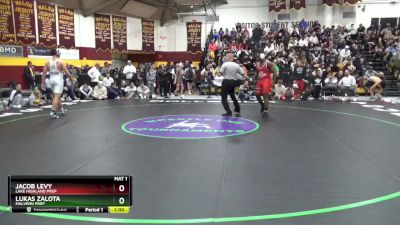 285 lbs 3rd Place Match - Jacob Levy, Lake Highland Prep vs Lukas Zalota, Malvern Prep