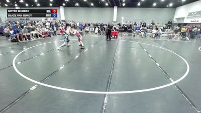 138 lbs Meyer Murray, Team Michigan Blue vs Blaze Van Gundy, Ohio Gray