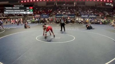 G 126 lbs Cons. Semi - Nachell Weaver, Zachary Girls vs Quetzicalli Guevara-Tapia, Lafayette Girls