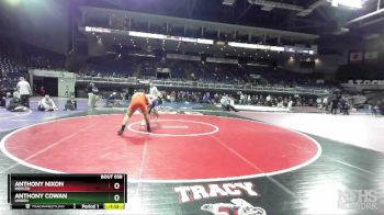 220 lbs Quarterfinal - Anthony Cowan, Linden vs Anthony Nixon, Merced