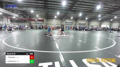 125 lbs Round Of 32 - Levi Wheeler, Lions Wrestling Academy vs Joe Whitford, Sanderson Wrestling Academy