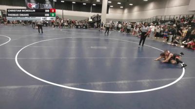 62 lbs Cons. Sub-quarters - Christian McMullin, Rogue Warrior Wrestling vs Thomas Omans, Iowa