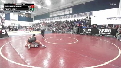 145 lbs Quarterfinal - Jestinah Solomua, Corona vs Devyn Kripp, Poly/Long Beach
