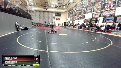 104-110 lbs Round 2 - Eric Ekborg, Ralston Valley vs Ozzie Olivas, Castle View