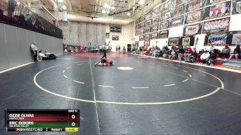 104-110 lbs Round 2 - Eric Ekborg, Ralston Valley vs Ozzie Olivas, Castle View
