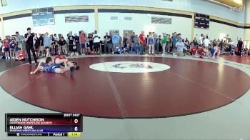 144 lbs Cons. Round 2 - Aiden Hutchison, Contenders Wrestling Academy vs Elijah Gahl, Spartans Wrestling Club