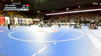 165 Class 3 lbs Semifinal - Tristan Waters, Smithville vs Trey Ladymon, Union