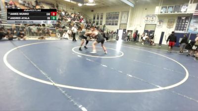 175 lbs 7th Place Match - Andres Ayala, Costa Mesa vs James Munro, Canyon